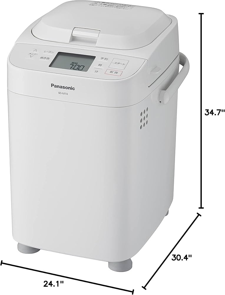 Amazon.com: Panasonic SD-MT4-W [Home Bakery 1 loaf type white