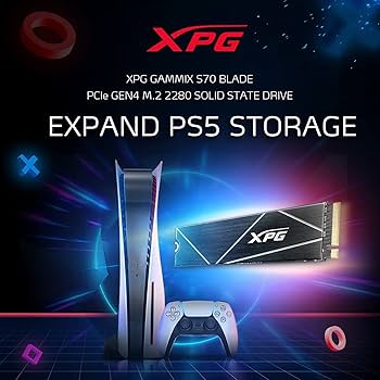 Amazon | XPG GAMMIX S70 BLADE 1TB (読取最大 7,400MB/秒) 付属