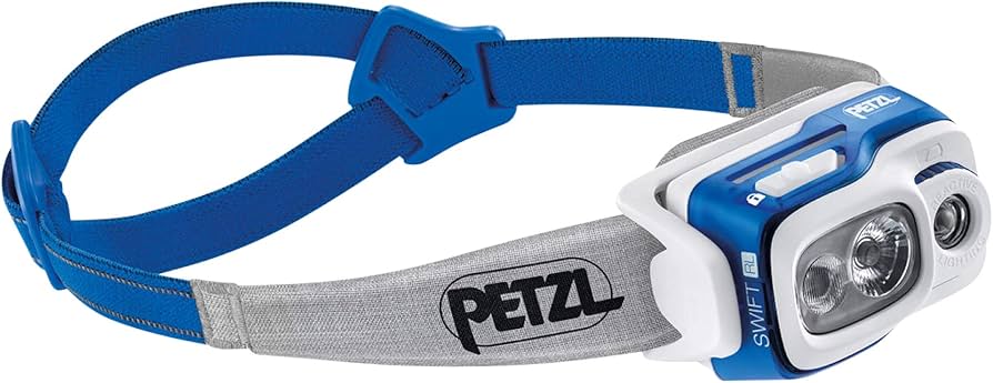 PETZL, Swift RL Rechargeable Headlamp with 900 Lumens & Automatic
