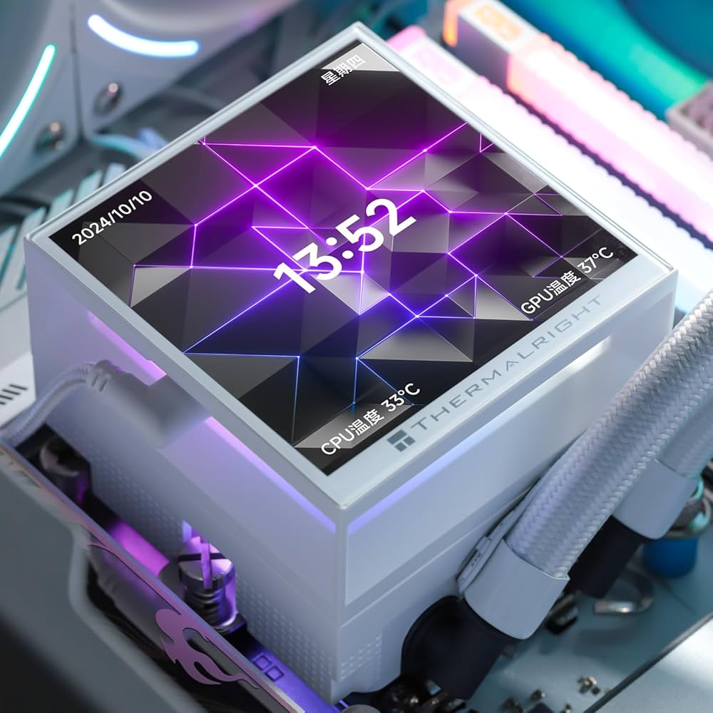 HYPER VISION 360 ARGB WHITE CPUクーラー 中古 HYPER VISION 360 ARGB