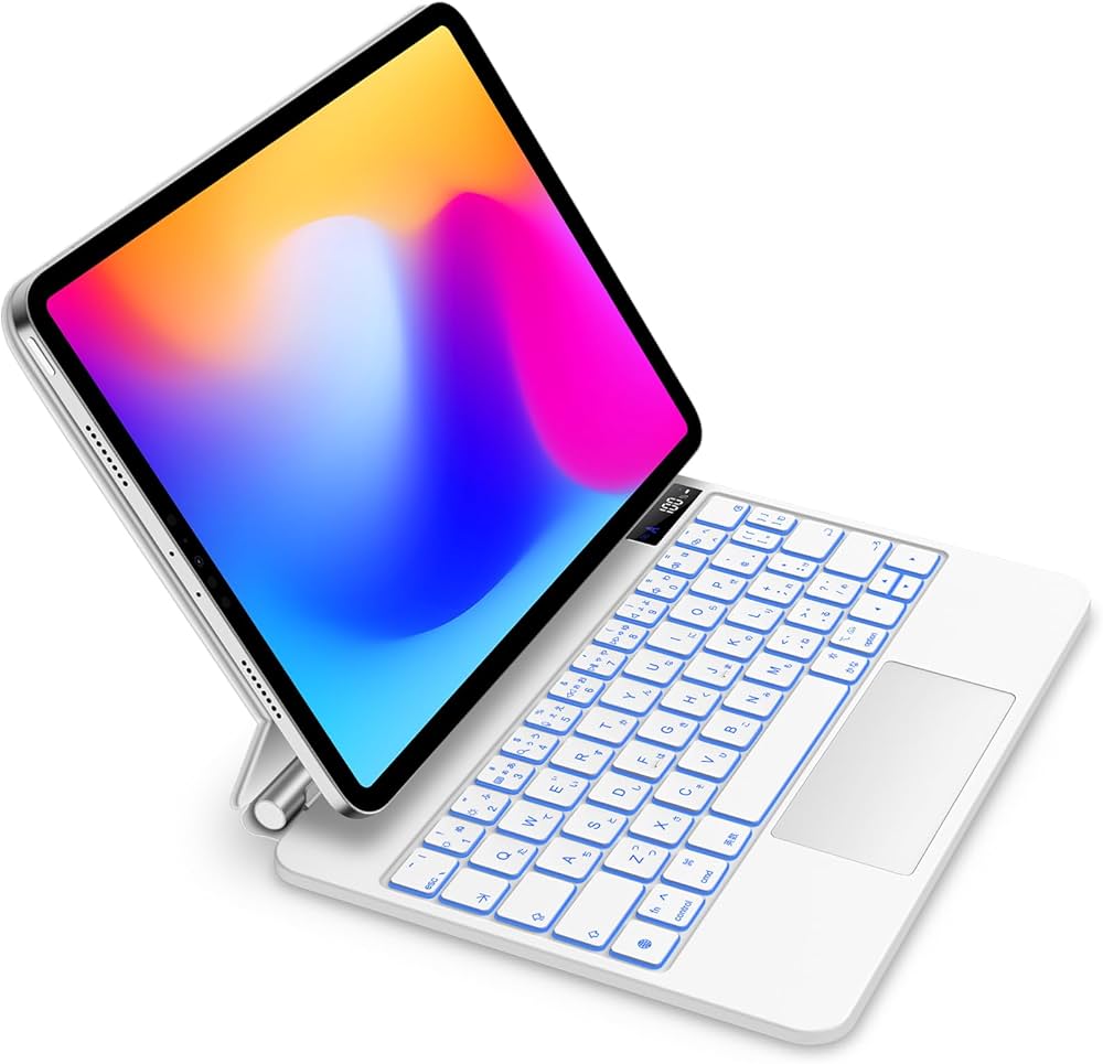 Amazon.co.jp: GOOJODOQ 2024 Magic Keyboard, Compatible with iPad