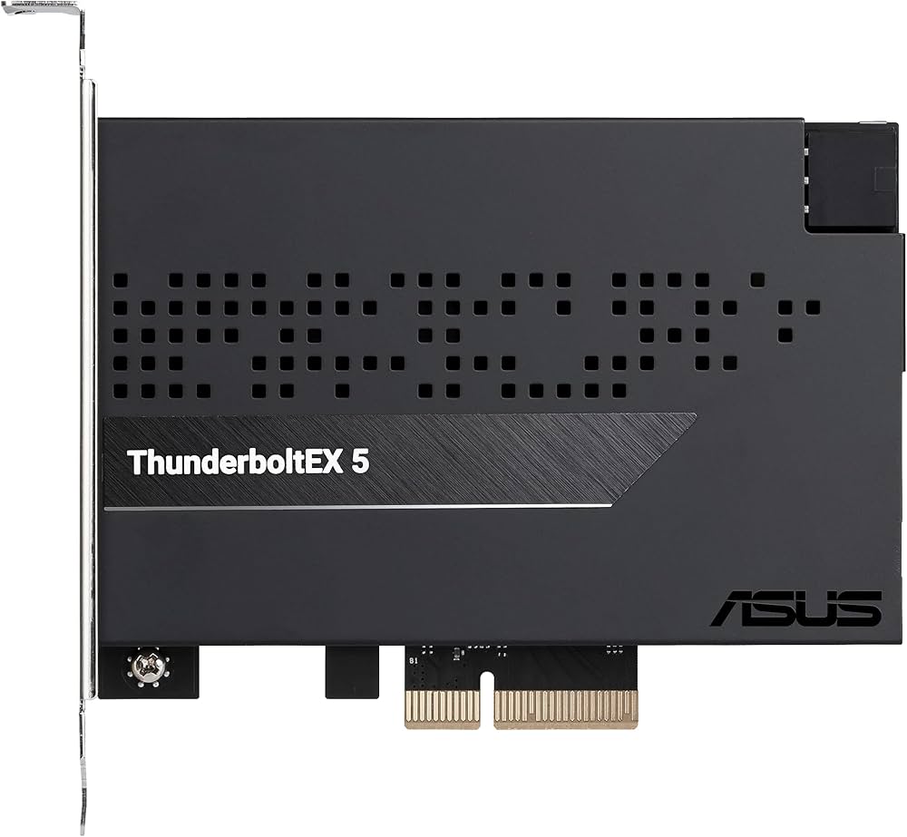Amazon | ASUS ThunderboltEX 5 拡張カード: デュアル Thunderbolt 5