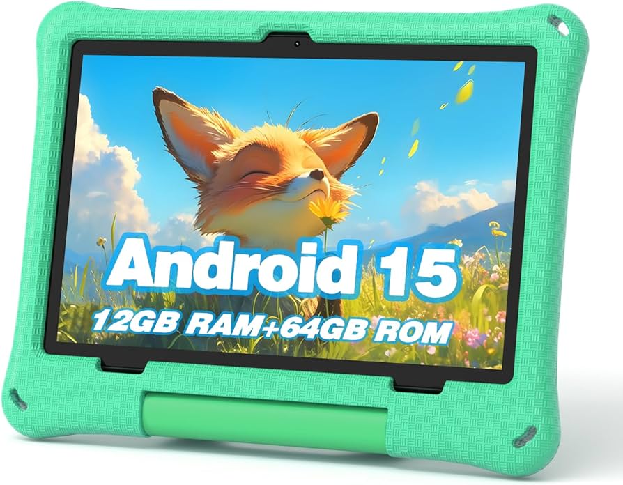 Amazon.com : Kids Tablet: 10 Inch Android 15 Tablet for Kids, 64GB