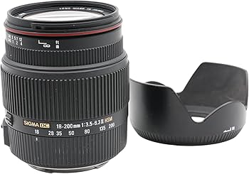 Amazon.co.jp: SIGMA 高倍率ズームレンズ 18-200mm F3.5-6.3IIDC OS