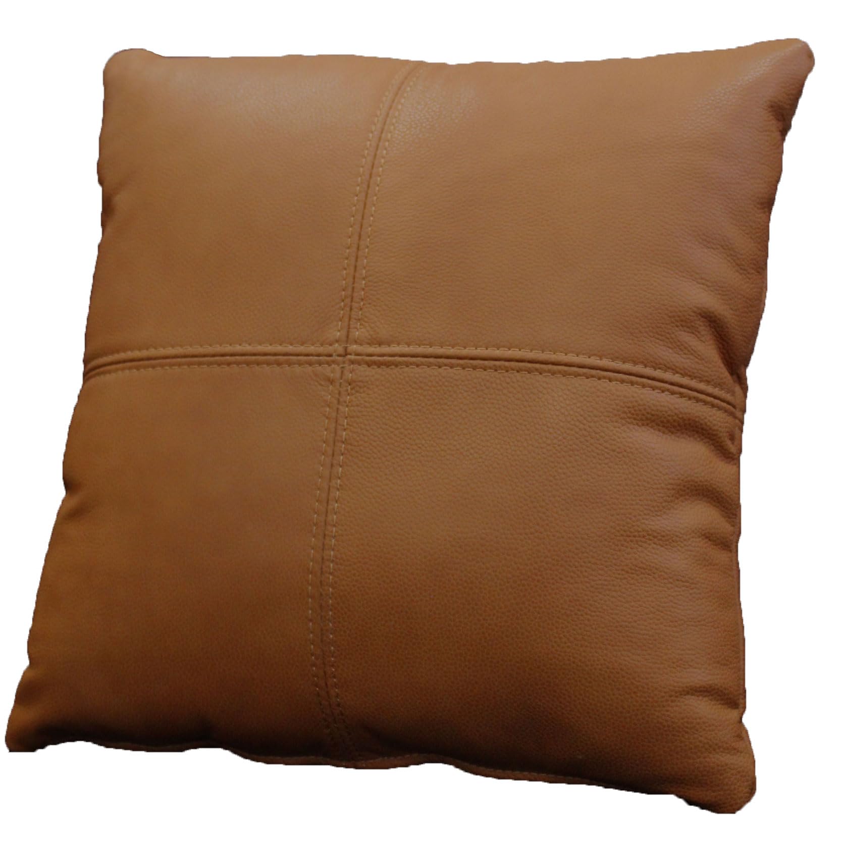 Amazon.co.jp: 上質な高級本革クッション 総革クッション 45cm正方形