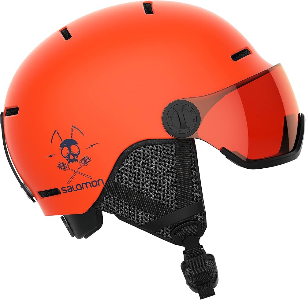Salomon Grom Helmet Visor Goggles Unisex Kids Ski Snowboard