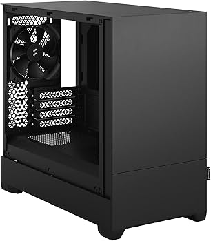 Amazon | Fractal Design Pop Mini Silent Black Solid ミニタワー型PC