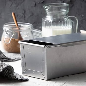 Amazon｜遠藤商事 業務用 アルタイト食パン型(フタ付) 2斤 鉄アルミ