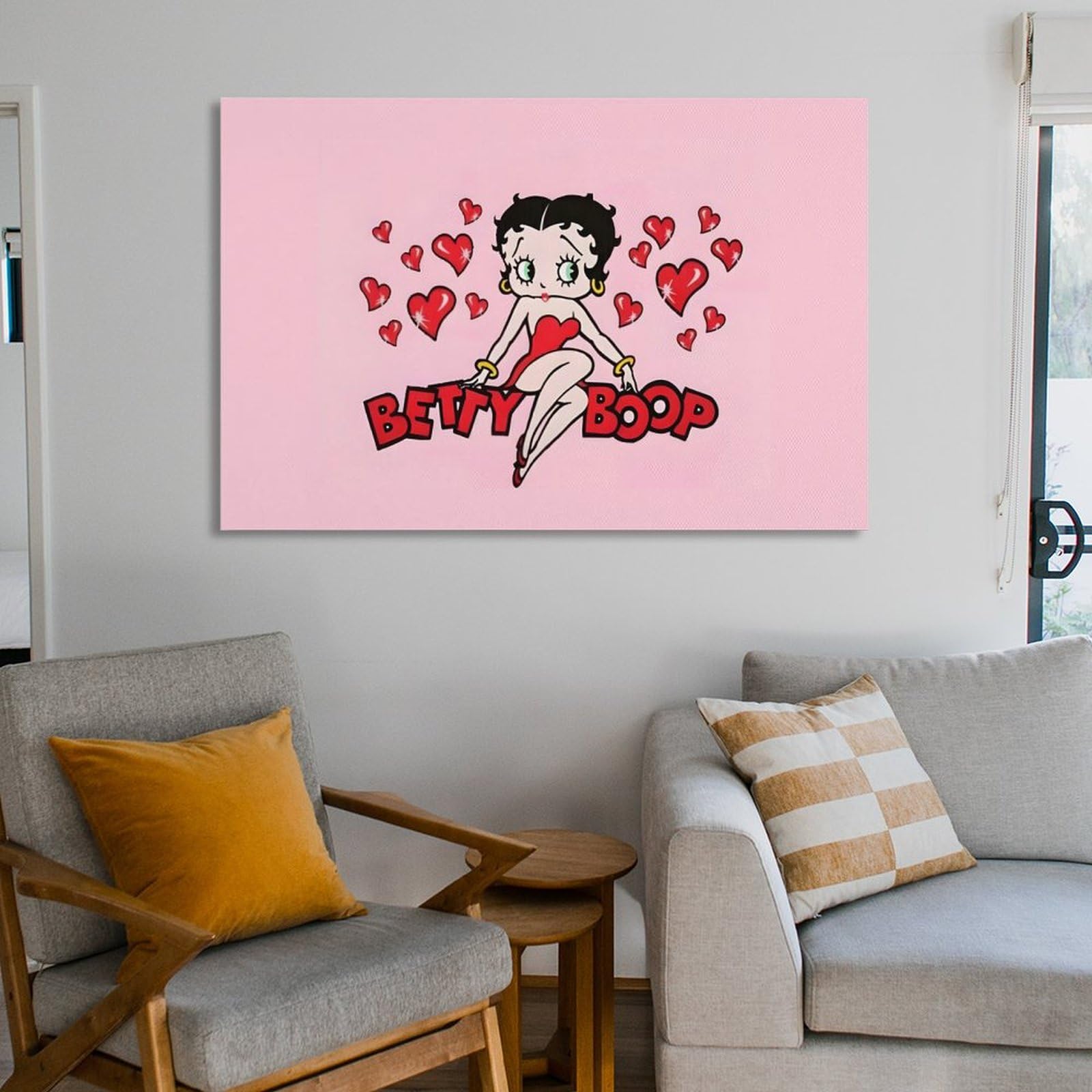 Amazon.co.jp: ベティちゃん アートポスター 飾り絵 かわいい