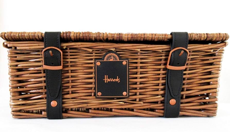 Amazon | 英国 Harrods [ハロッズ] ラクジュアリー レザー 両サイド