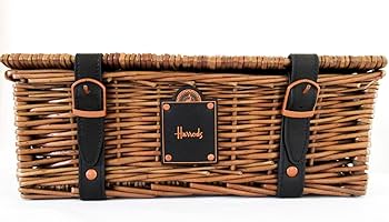 Amazon | 英国 Harrods [ハロッズ] ラクジュアリー レザー 両サイド