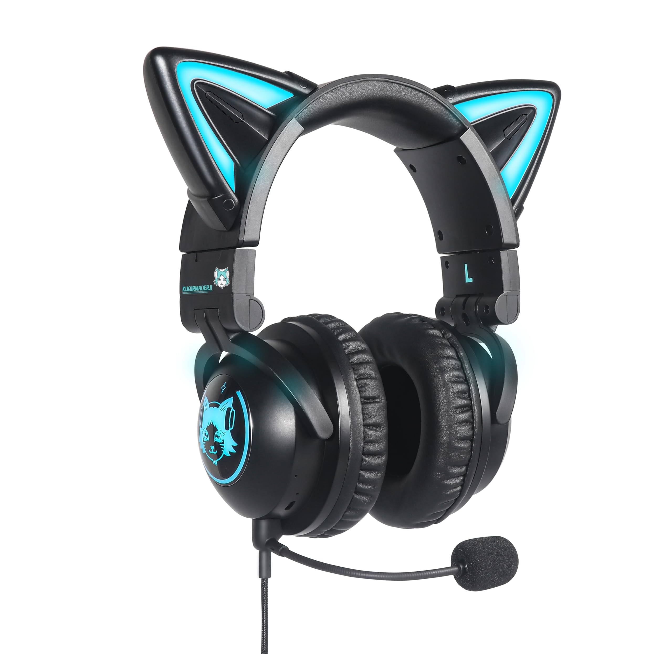 Amazon.com: Axent Wear New Edition Wireless Cat Ear Headphones (12