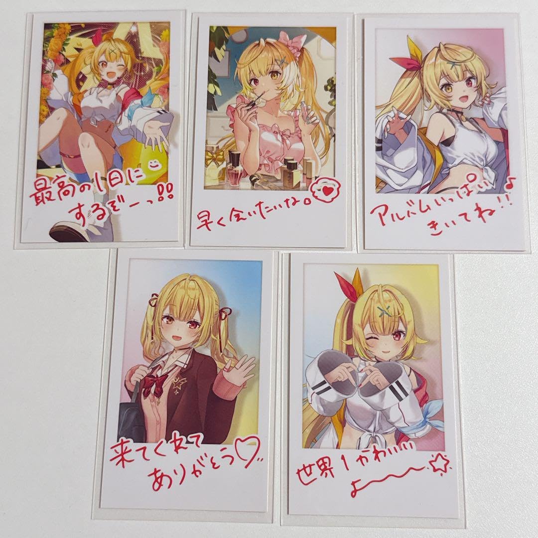 Amazon.co.jp: 星川サラ にじ ライブグッズ チェキ風カード