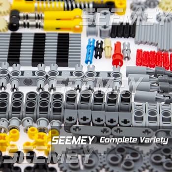 Amazon.com: SEEMEY 184PCS Gear and Axle Set for Technic Parts