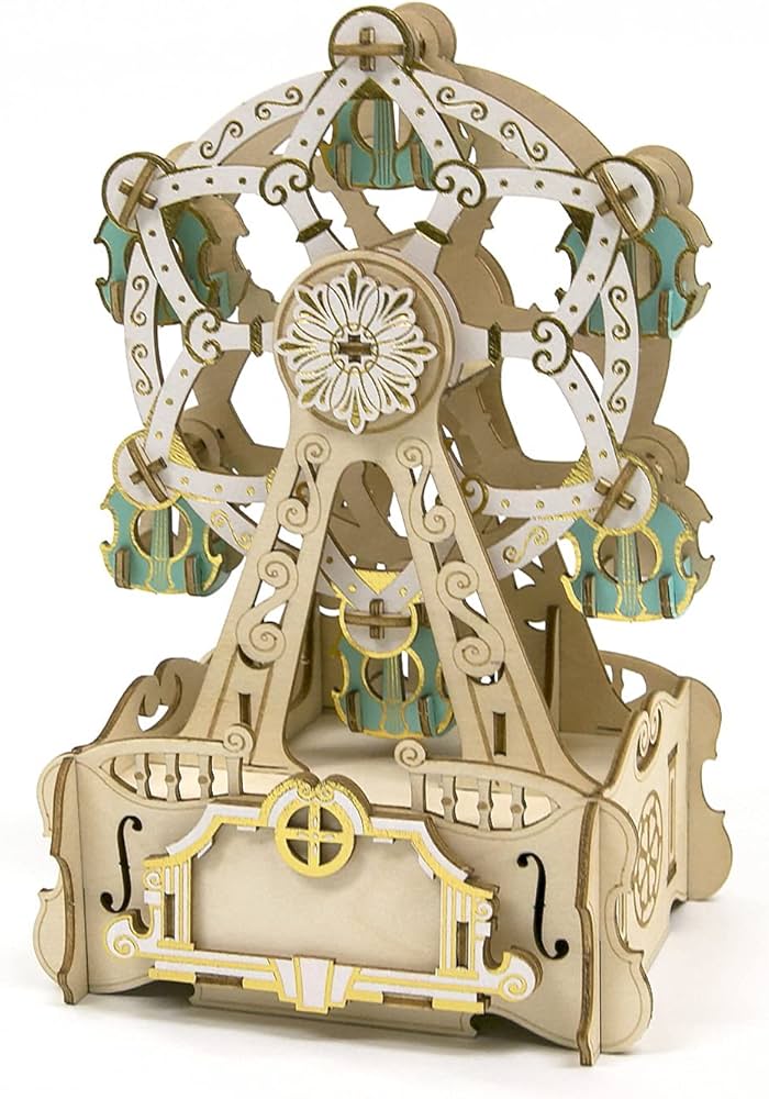 Amazon | ki-gu-mi オルゴール 観覧車 - 小学生 から 大人 まで