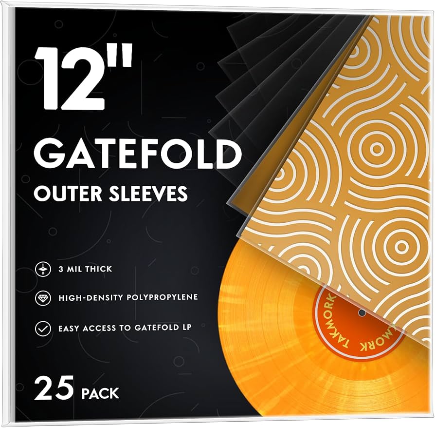 Amazon.com: Gatefold Record Sleeves for 12-Inch Vinyl Albums