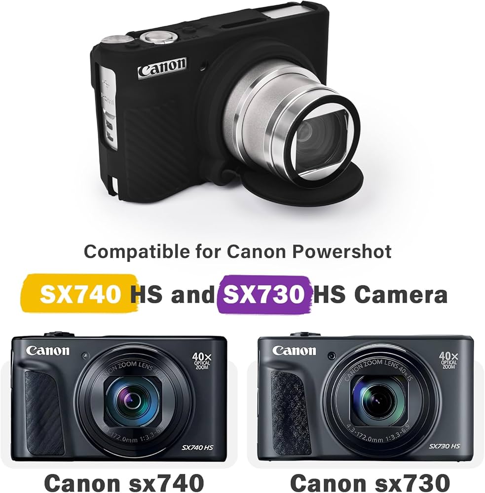 Amazon.co.jp: MUZIRI KINOKOOケース Canon Powershot SX740/SX730 HS