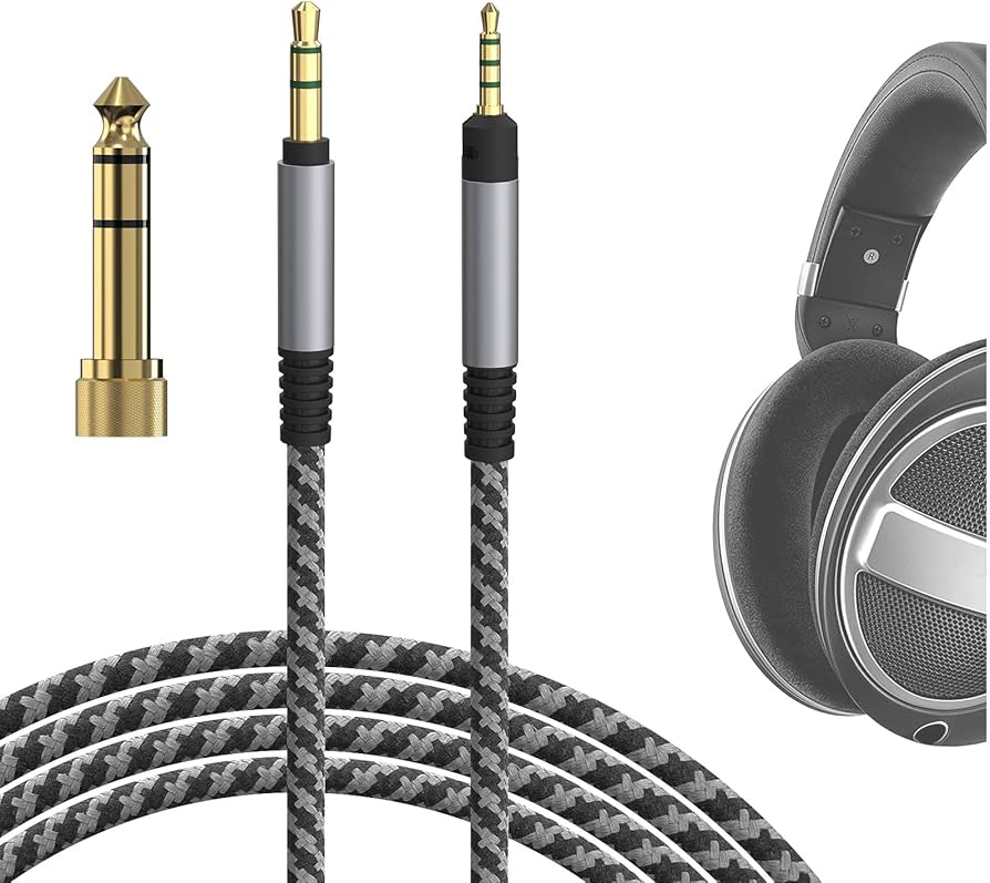 Amazon.com: GEEKRIA Audio Cable Compatible with Sennheiser HD 620S