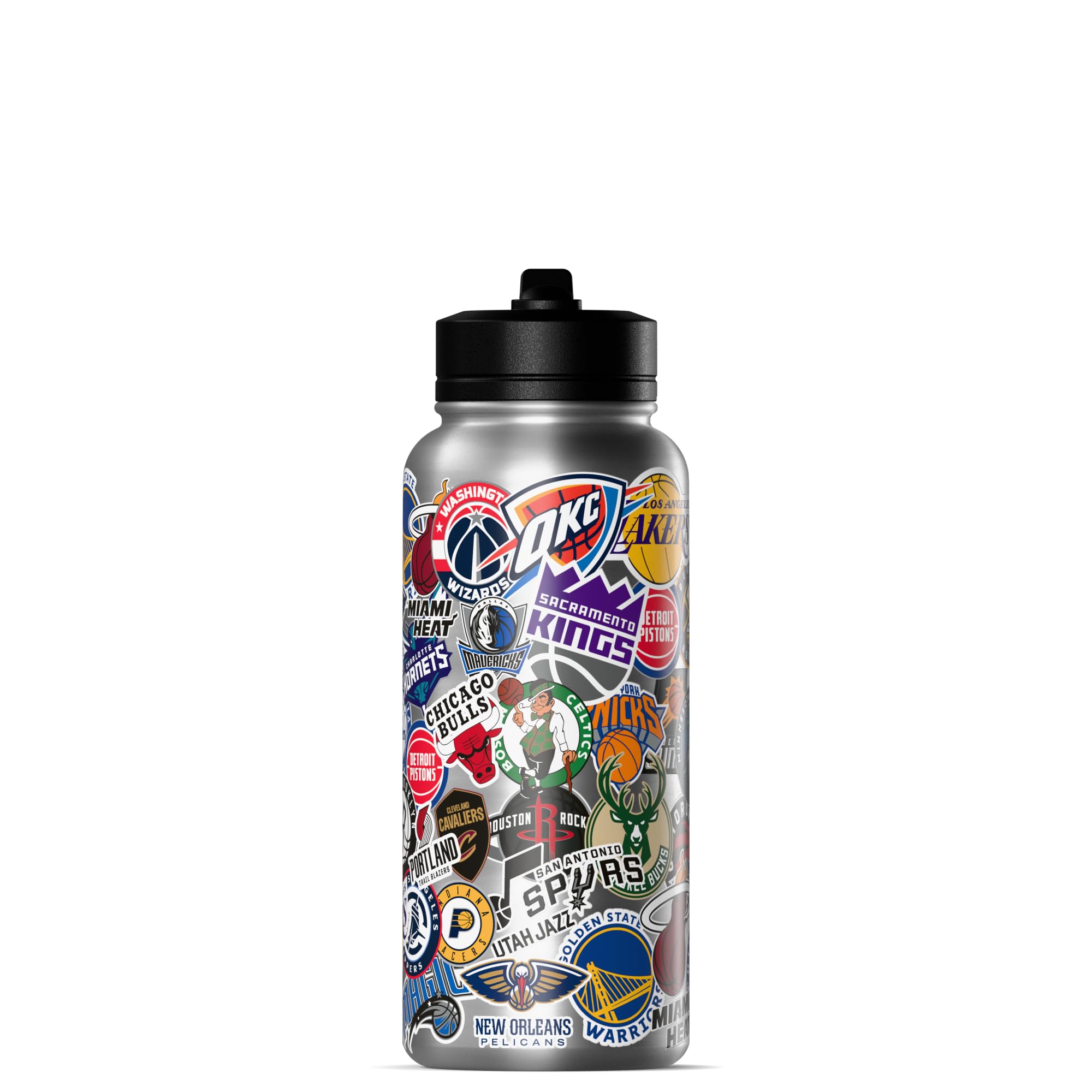 Hydrapeak x NBA Officially Licensed All Team Sticker Print 32 oz