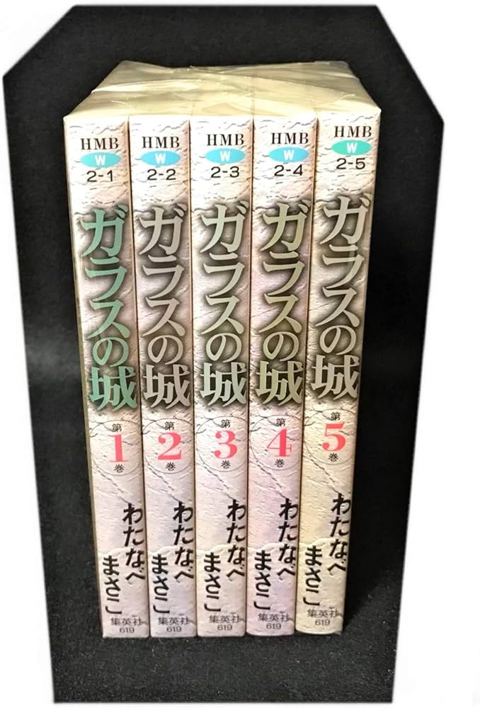 ガラスの城 コミック 全5巻完結セット (ホーム社漫画文庫) | わたなべ