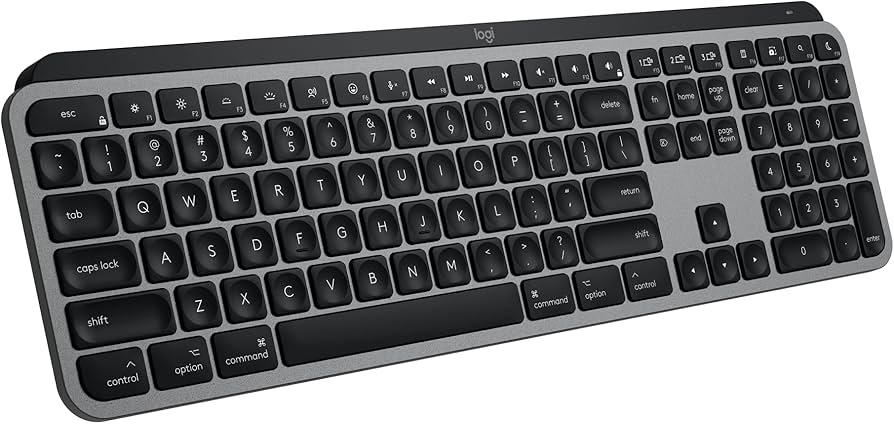 Amazon.com: Logitech MX Keys S for Mac, Wireless Keyboard, Fluid