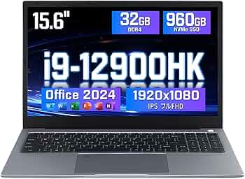 Amazon.co.jp: 【Core 第12世代 i9-12900HK OFFICE 2024搭載】ノート