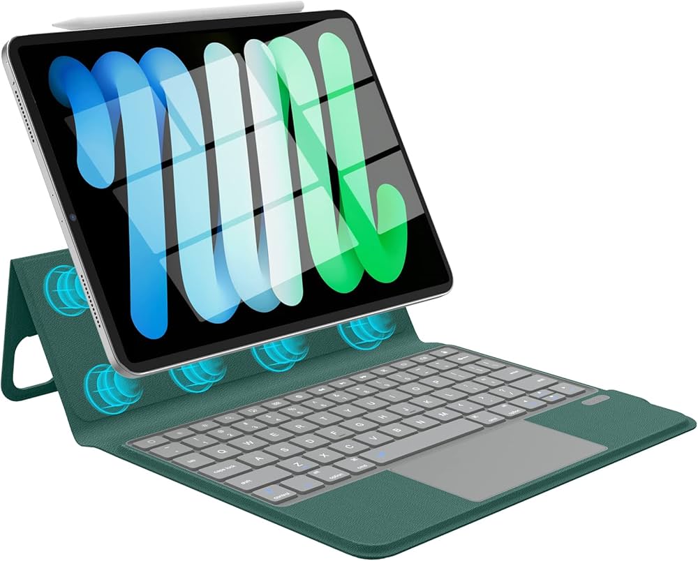 Amazon.co.jp: ipad air 11インチ キーボード m2/m3対応 タッチパッド