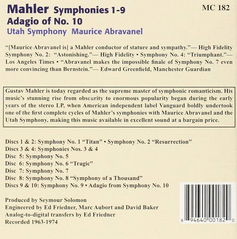 Amazon.co.jp: Symphonies No.1-9,Adagio of No.10: ミュージック