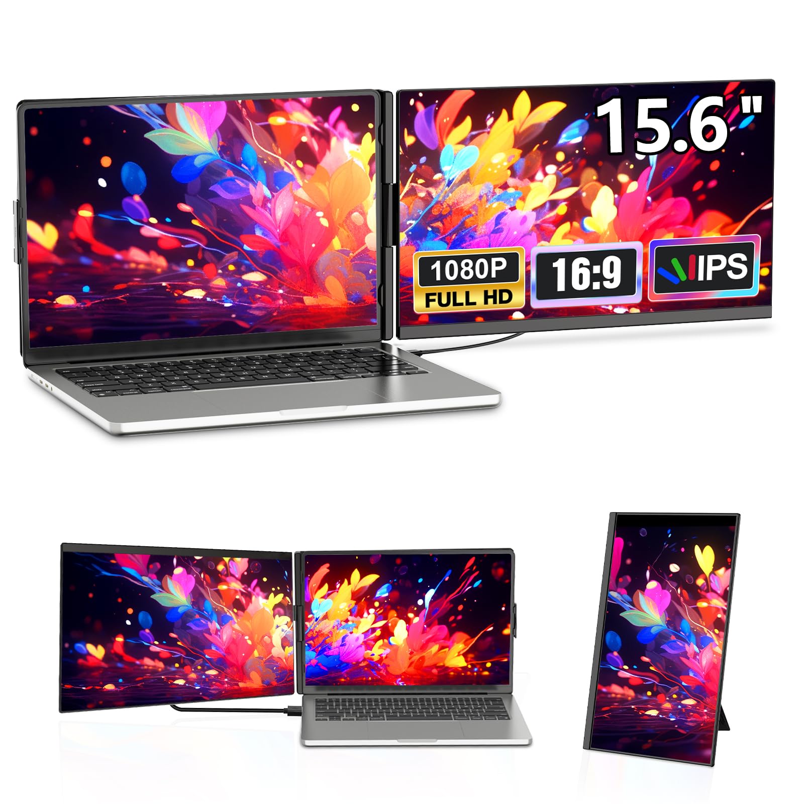 Amazon.co.jp: デュアルディスプレイ ダブルモニター トリプルモニター