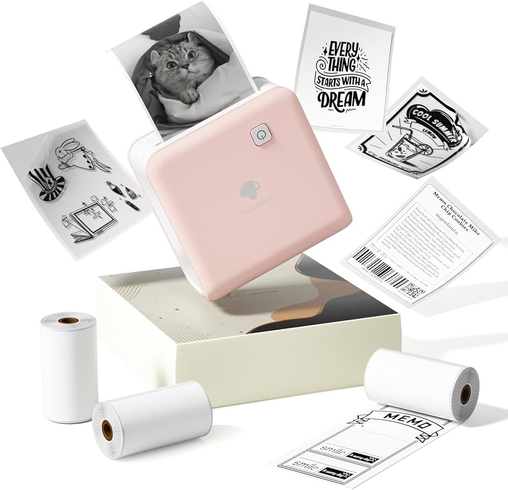 Amazon.co.jp: Phomemo M02 Pro 300DPI ミニプリンター モバイル