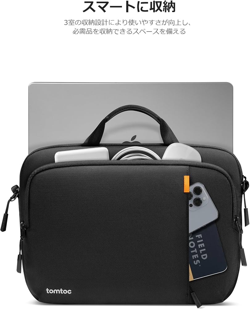 Amazon.co.jp: [tomtoc] 360°保護 13-14インチ PCバッグ 14インチ