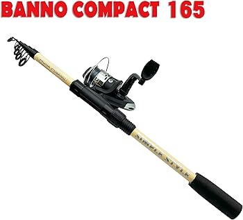 Amazon.co.jp: TRH 万能コンパクトセット 165 糸付きリール 振出し竿