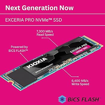 Amazon | KIOXIA EXCERIA PRO NVMe SSD M.2 2280 フォームファクター