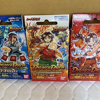 Amazon.co.jp: ドラゴンドライブ スターターセット 4点セット : おもちゃ