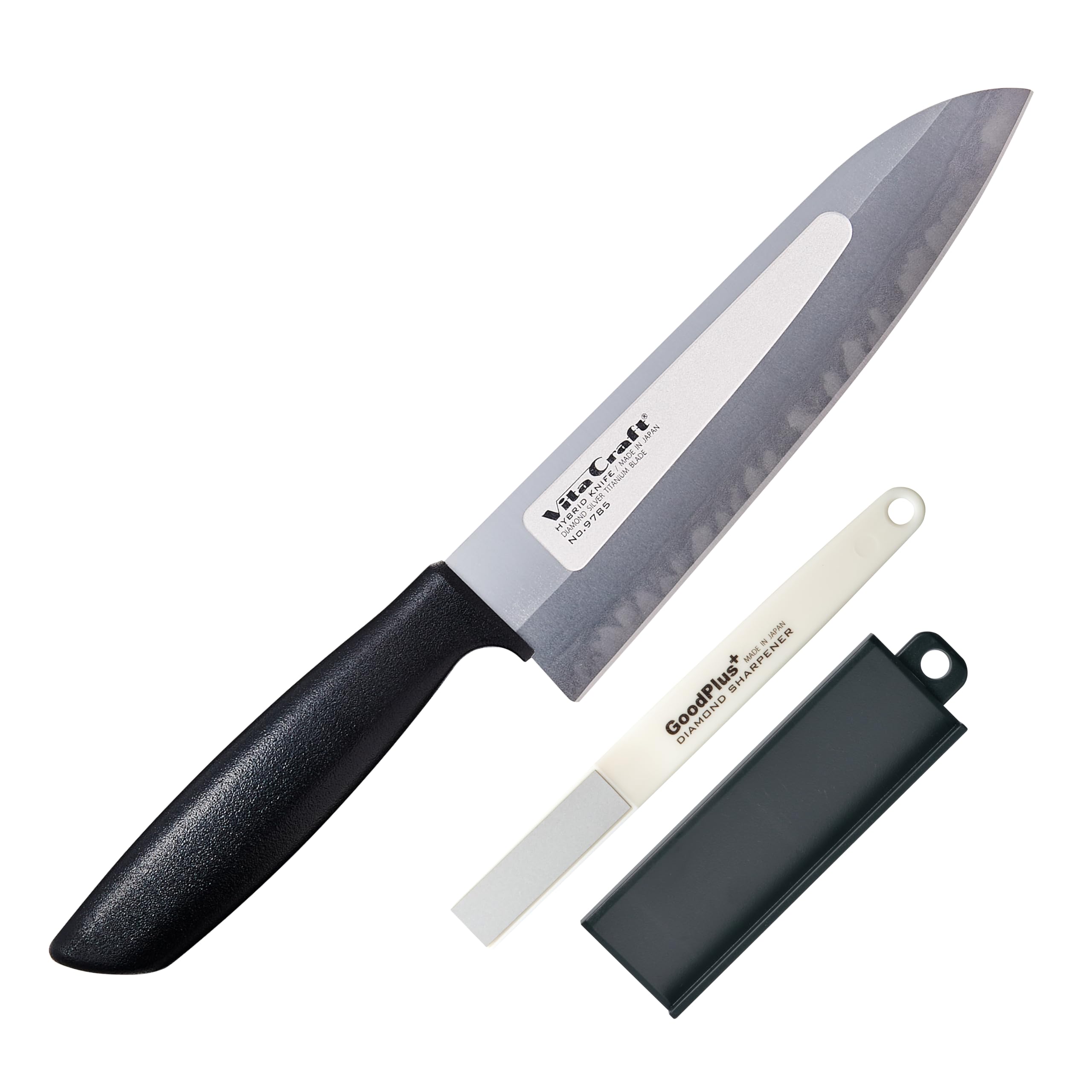 Amazon | グッドプラス別注 ビタクラフト チタンダイヤモンド包丁
