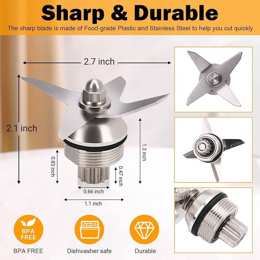 Amazon.com: Blender Blade Replacement Part for Vitamix Replacement