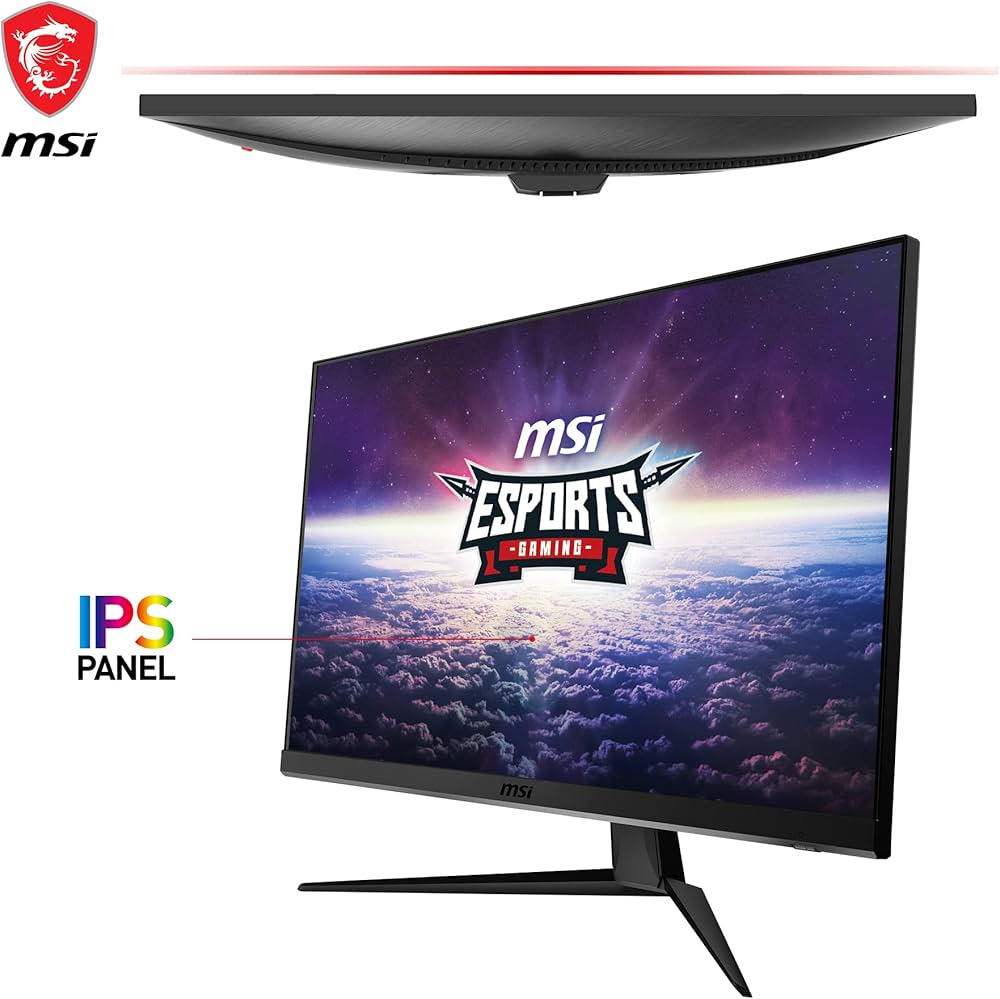 MSI G2722 27 Inch FHD Gaming Monitor - 1920 x 1080 IPS Panel, 170