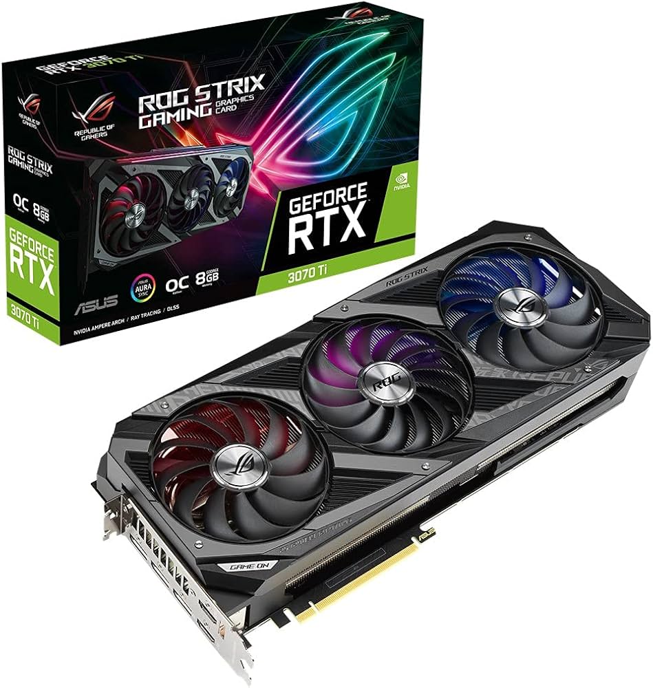 Amazon | ASUSTek ROG Strix NVIDIA GeForce RTX 3070 Ti 搭載ビデオ