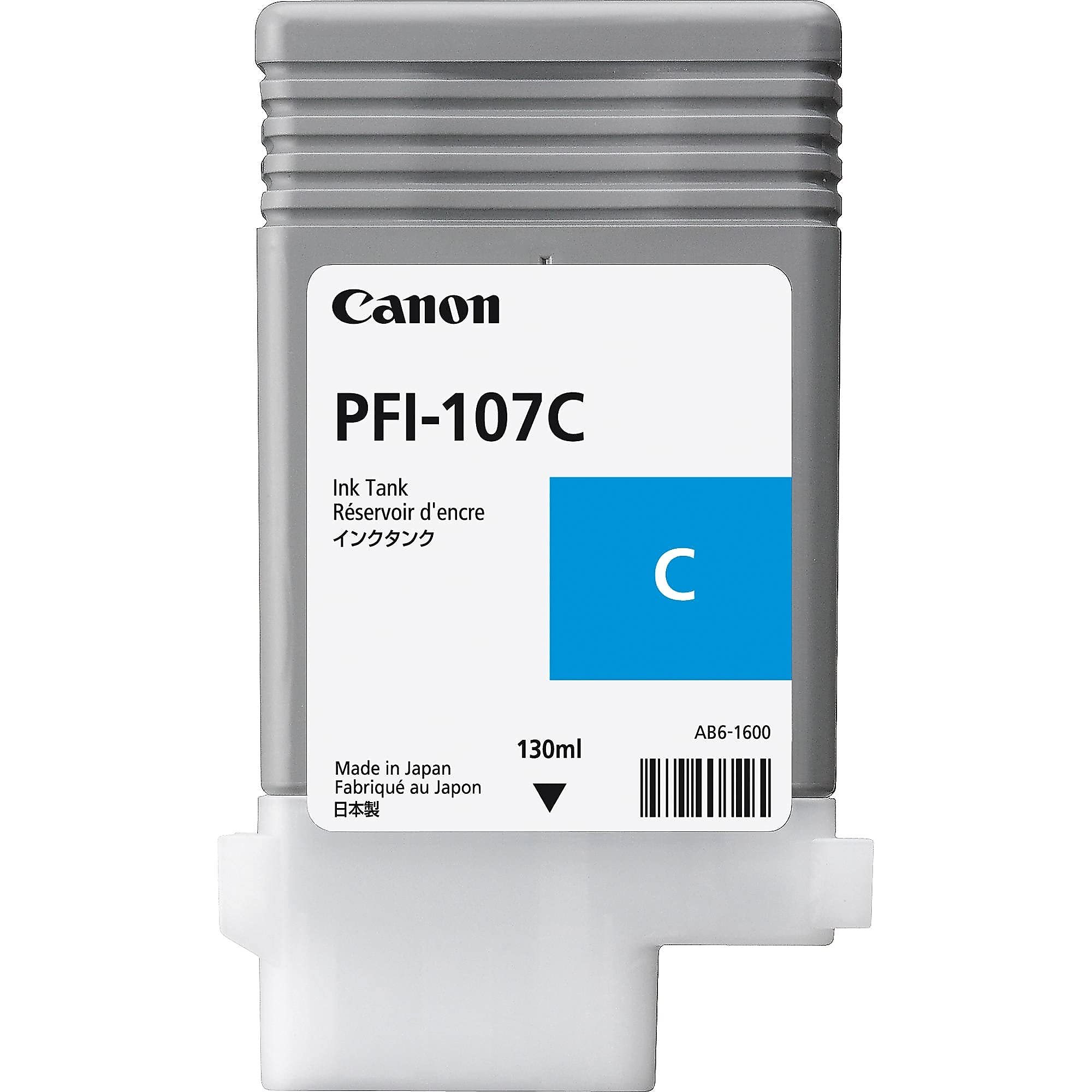 Amazon.com: Canon PFI-107C Ink Tank 130 ml (Cyan) in Retail