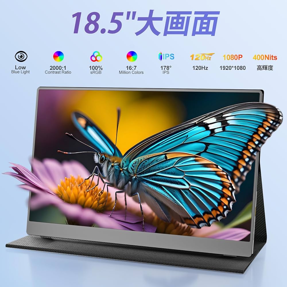 Amazon.co.jp: モバイルモニター 18.5インチ COOLHOOD モバイル