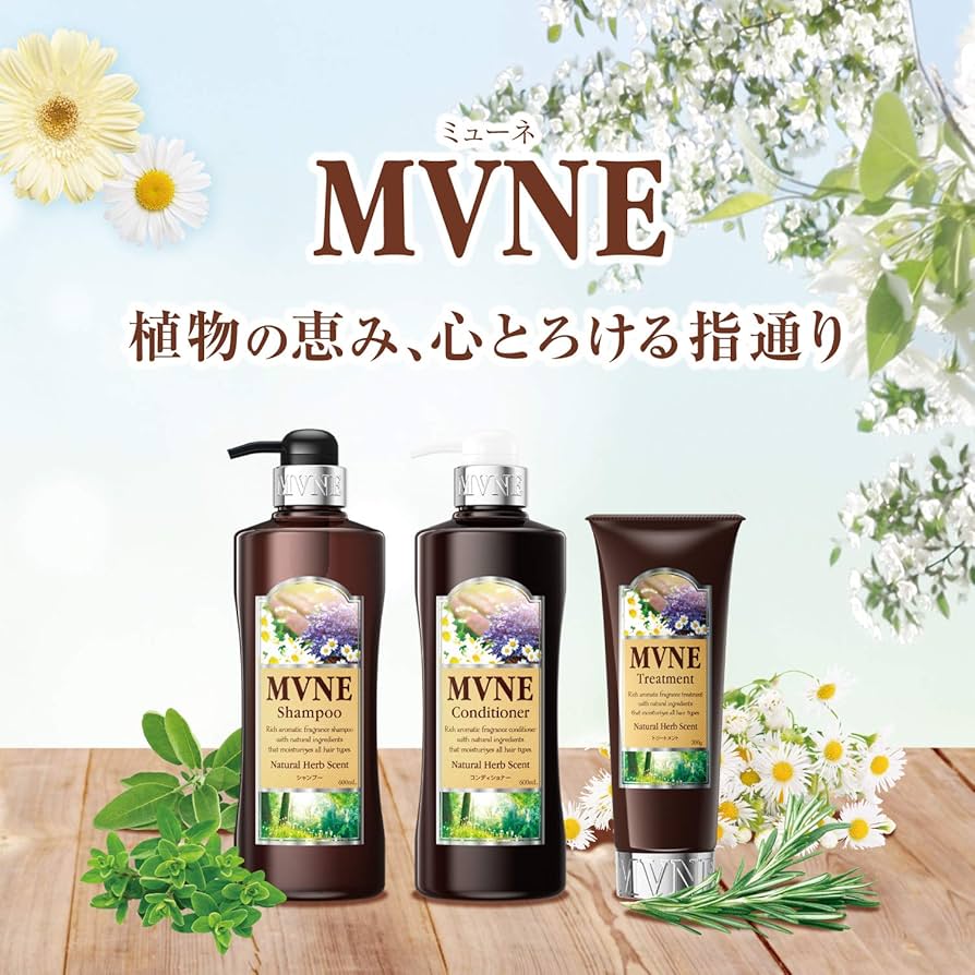 Amazon | MNVE(ミューネ) MVNE シャンプー つめかえ用 440ml | MVNE
