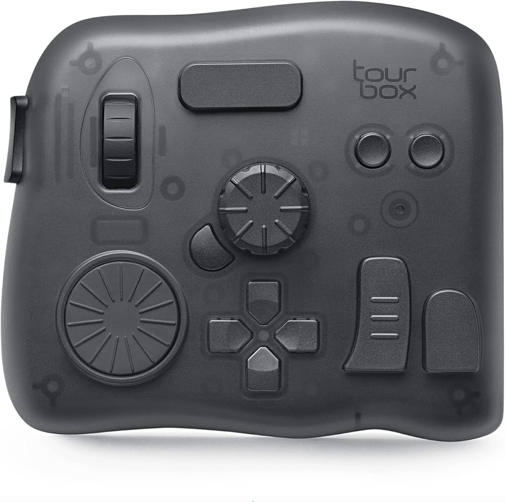 Amazon | TourBoxElite ツアーボックスエリート 左手デバイス イラスト