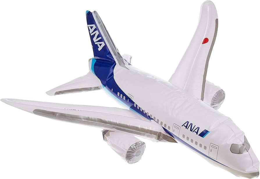 Amazon.co.jp: エアプレーングッズ 飛行機 ビニールプレーン ANA MT451