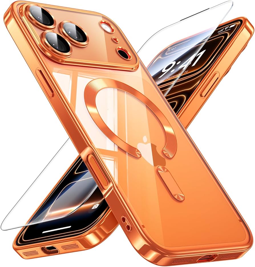 Amazon.co.jp: 【本体の色・人気五色】JUESHITUO iPhone 17 Pro Max 用