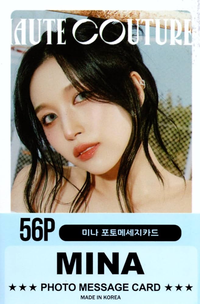 Amazon.co.jp: TWICE トゥワイス グッズ フォトメッセージカード 56枚