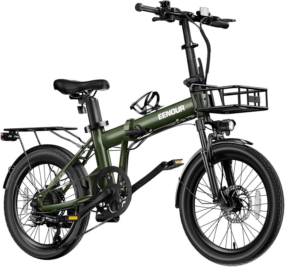 Amazon | EENOUR 電動自転車 C4 電動アシスト自転車 折りたたみ式 20