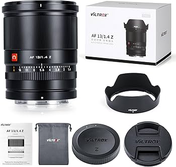 Amazon.com : VILTROX 13mm F1.4 f/1.4 Z Mount Lens, Super Wide