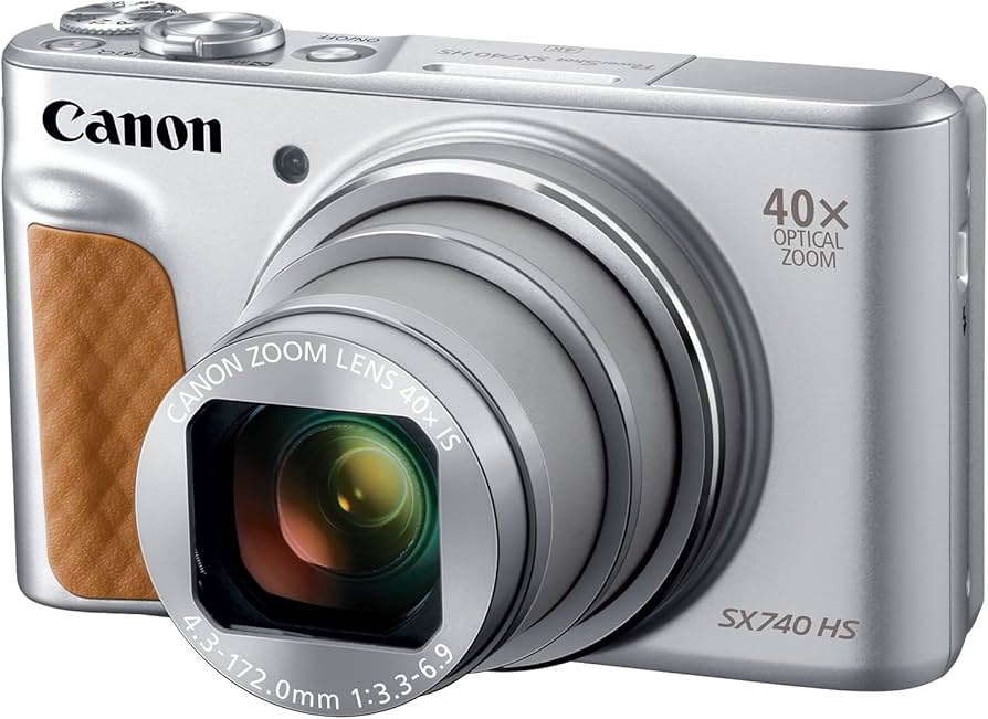 Amazon.com : Canon PowerShot SX 740 HS (Silver) - International