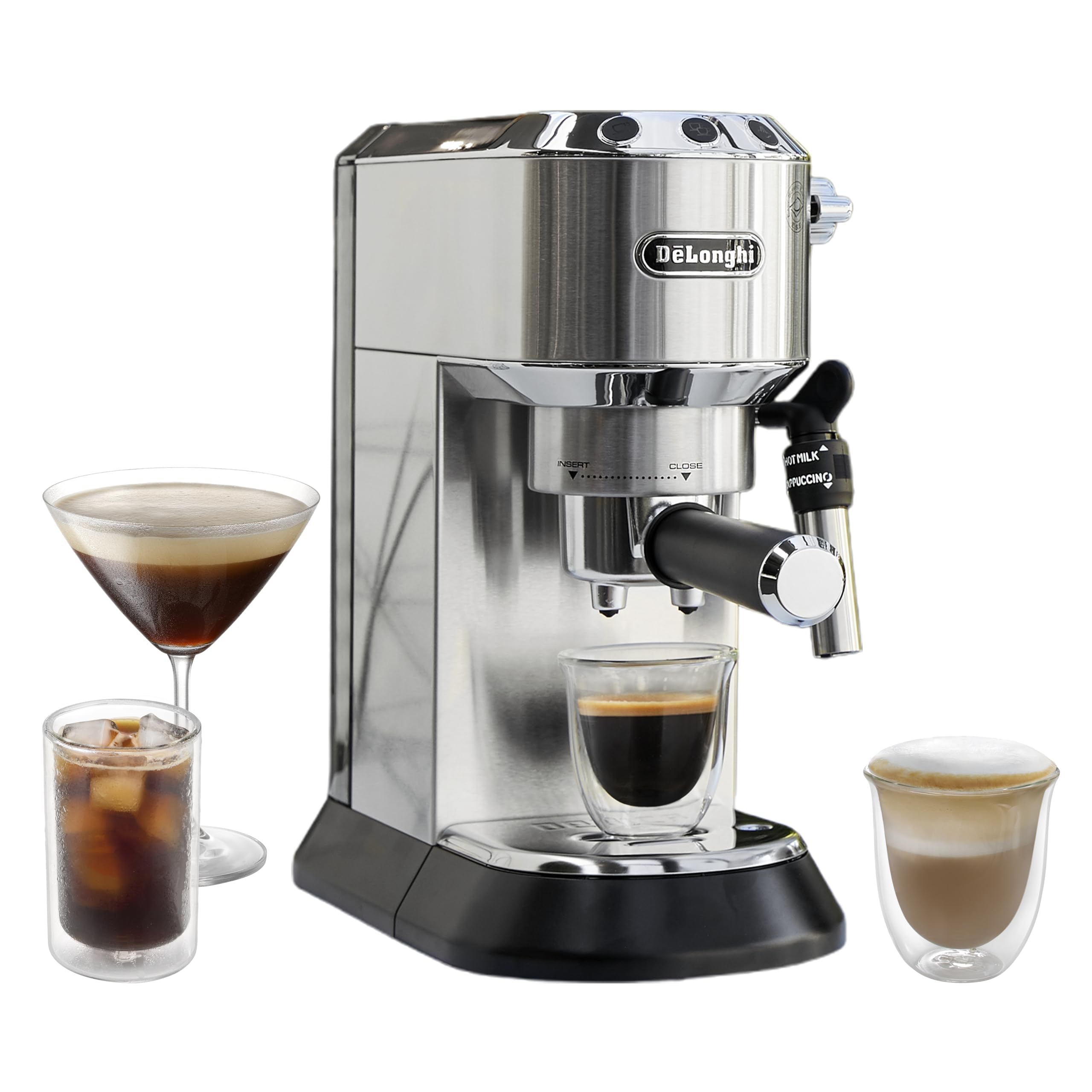Amazon | DeLonghi America, EC685M Dedica Deluxe Espresso, Silver
