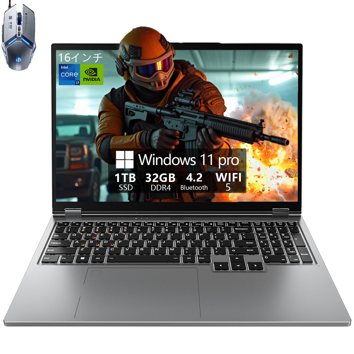 Amazon.co.jp: TOPGRO S1 ゲーミング ノートパソコン【Core i7-8750H